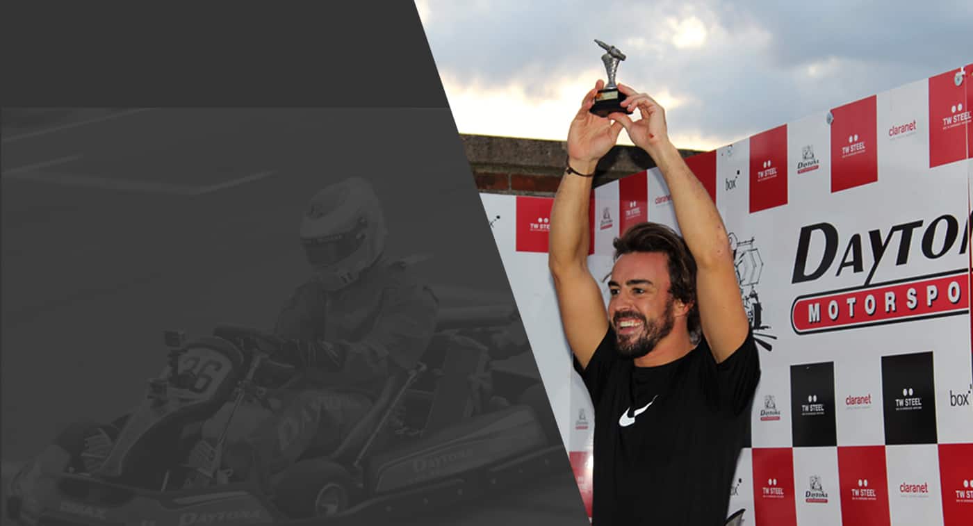 Fernando Alonso at Daytona Surrey