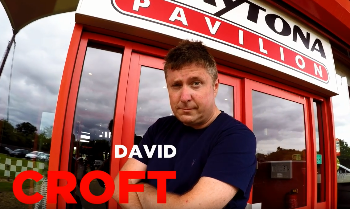 DAVID CROFT TAKES ON THE DMAX FAST LAP CHALLENGE