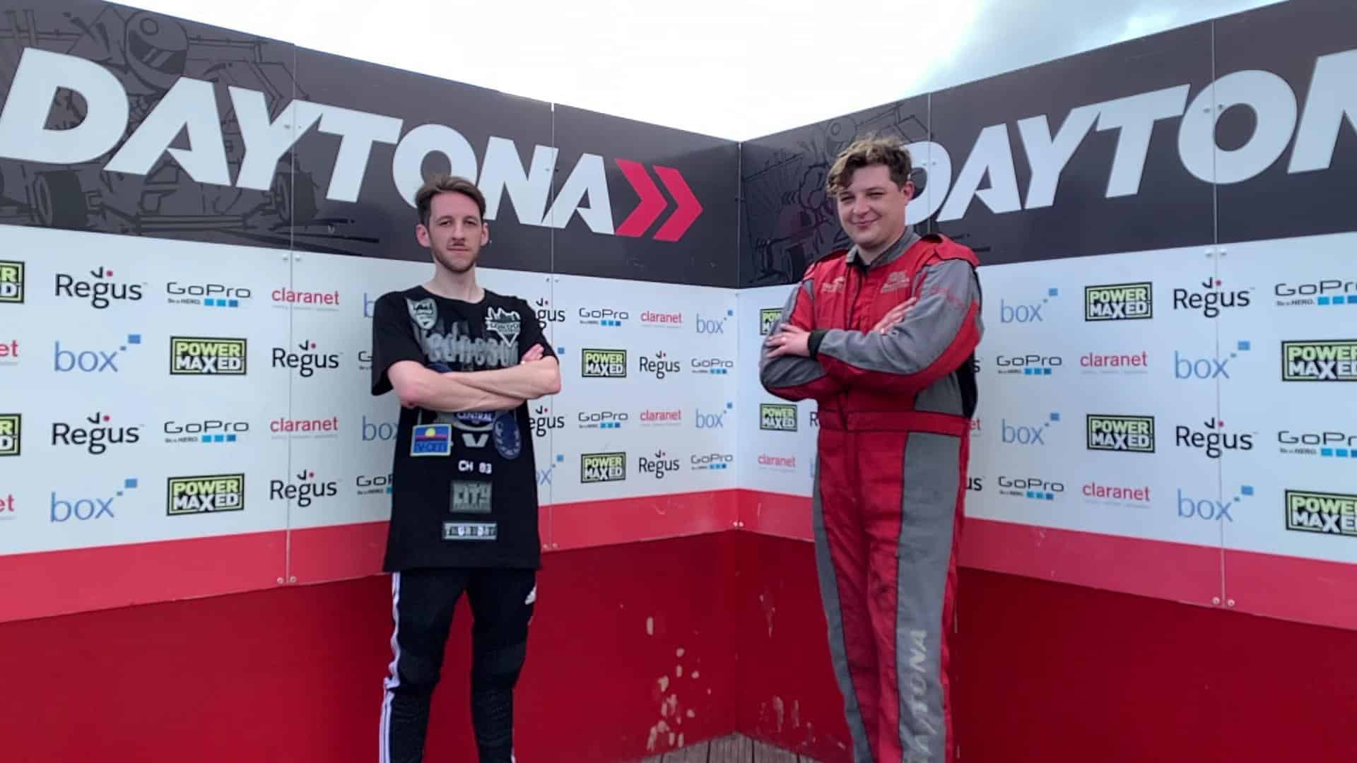 SIGALA AND JOHN NEWMAN VISIT DAYTONA
