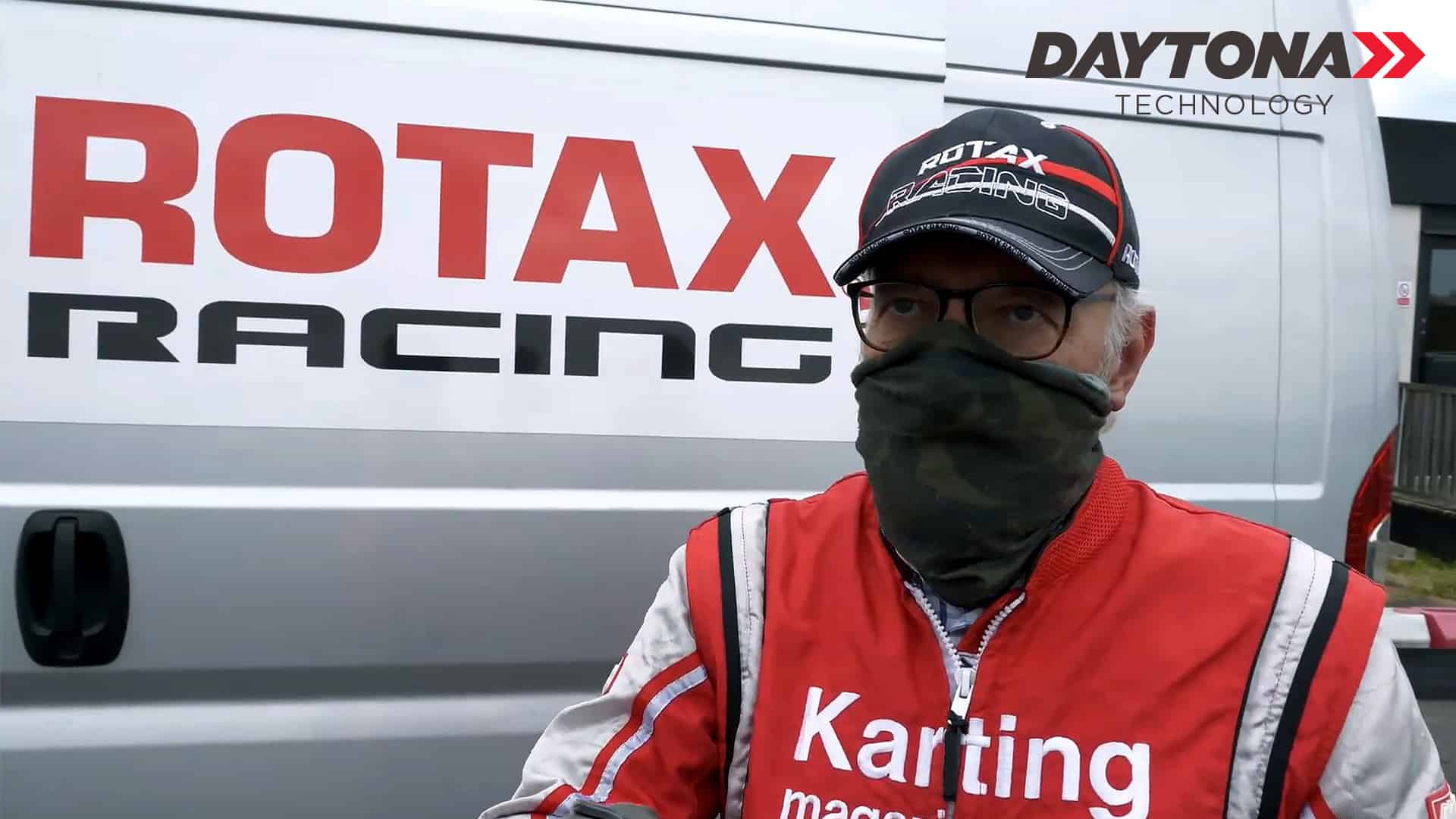 ROTAX ENGINEER, GEORGE ROBINSON, HELPS US FINE TUNE OUR ENGINES
