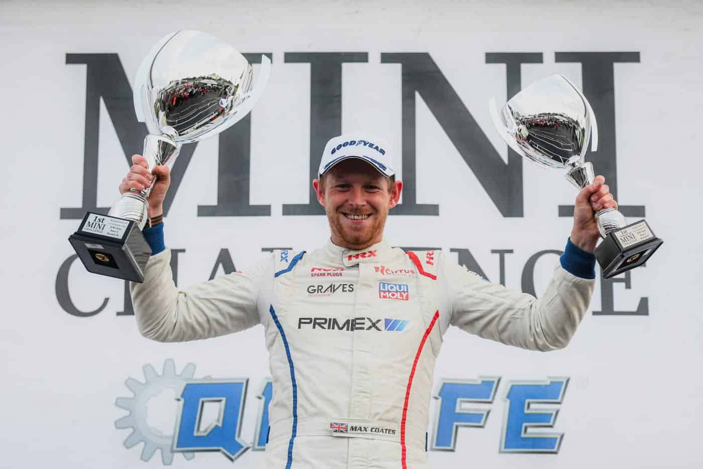 DAYTONA PARTNER MAX COATES TAKES VICTORY