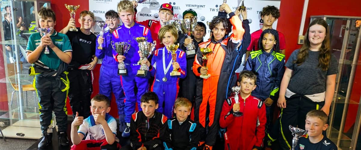 InKart Finale: Malik & Bowey crowned Champions at Daytona Milton Keynes